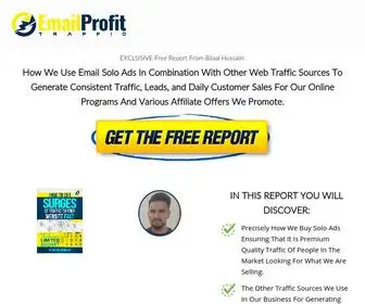 Emailprofittraffic.com(Email Profit Traffic) Screenshot