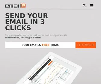 Emailr.com(Email marketing solution) Screenshot