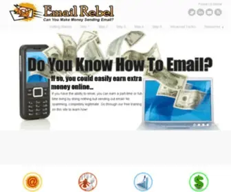 Emailrebel.com(Email Rebel) Screenshot