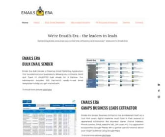 Emailsera.com(Emails Era) Screenshot