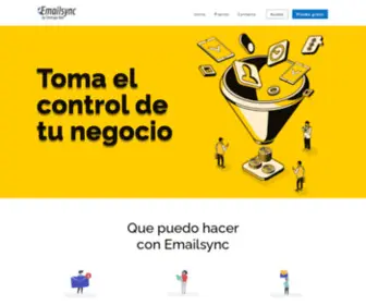 Emailsync.co(Inicio) Screenshot