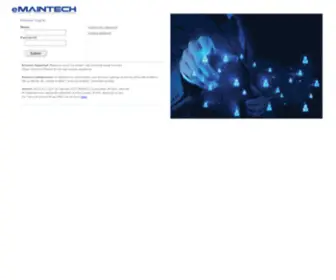 Emaintech.com(We Deliver Uptime) Screenshot