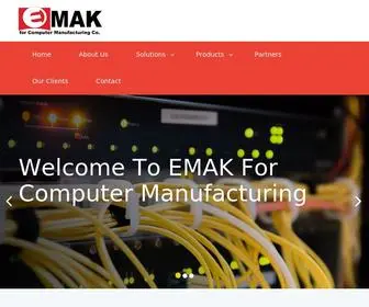 Emak-CO.com(EMAK For Computer Manufaturing) Screenshot