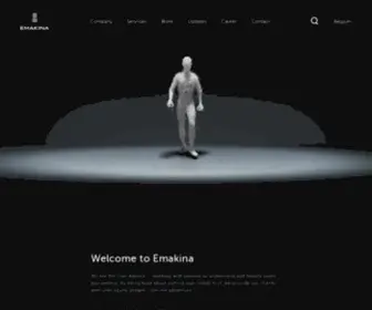 Emakina.be(The User Agency) Screenshot