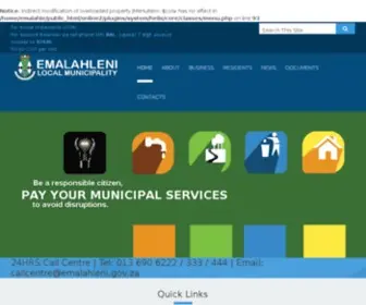 Emalahleni.gov.za(HTML Meta Tag) Screenshot