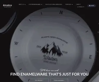 Emalco.com(Emalco Enamelware Company) Screenshot