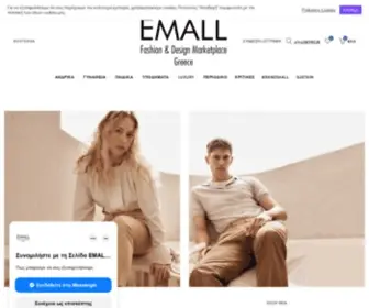 Emall-Fashion.com(EMALL Fashion & Design Marketplace Greece) Screenshot