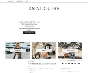 Emalouise.com(E M A L O U I S E) Screenshot