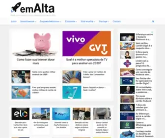 Emalta.com.br(Em Alta) Screenshot