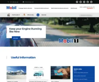 Emalu.com(Mobil Lubricant Products for Vehicles and Industries UAE) Screenshot