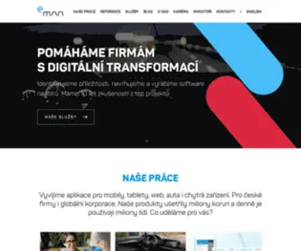 Eman.cz(Pomáháme firmám s digitální transformací) Screenshot
