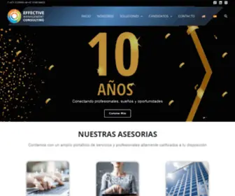 Emanagementc.com(Effective Management Consulting) Screenshot