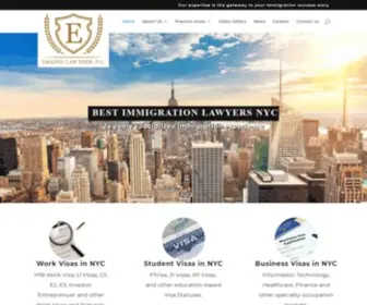 Emandilaw.com(Best Immigration Lawyers in NYC) Screenshot