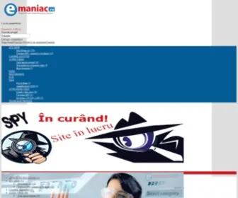 Emaniac.ro(Un magazin special cu produse magice si revolutionare) Screenshot