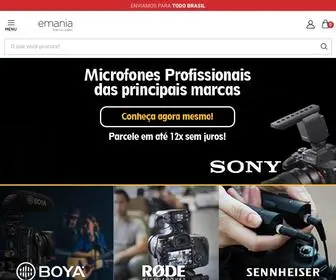 Emania.com.br(EMania sua loja de foto video e cinema) Screenshot
