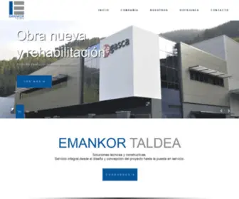 Emankor.com(GRUPO Emankor TALDEA) Screenshot