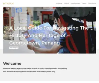 Emanon.com.my(Emanon Sdn Bhd) Screenshot