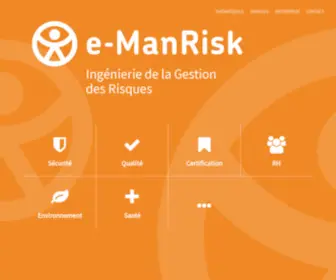 Emanrisk.fr(Société e) Screenshot