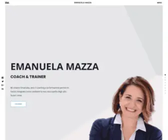 Emanuelamazza.it(Coach Professionista e Formatrice) Screenshot