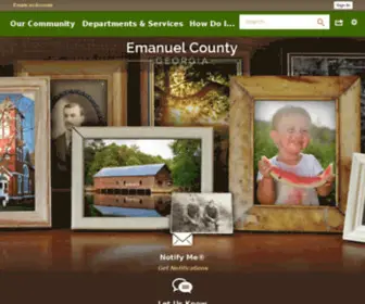 Emanuelco-GA.gov(Emanuel County) Screenshot
