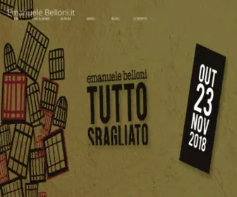 Emanuelebelloni.it(Cantautore Italiano) Screenshot