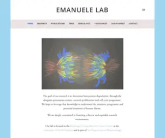 Emanuelelab.com(Emanuele Lab) Screenshot