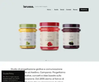 Emanuelelarussa.com(Studio grafico La Russa Design) Screenshot