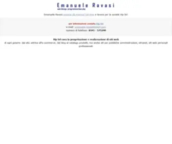 Emanueleravasi.it(Sviluppo siti internet) Screenshot