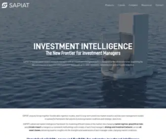 Emapplications.com(Investment Intelligence The New Frontier for Investment Managers) Screenshot