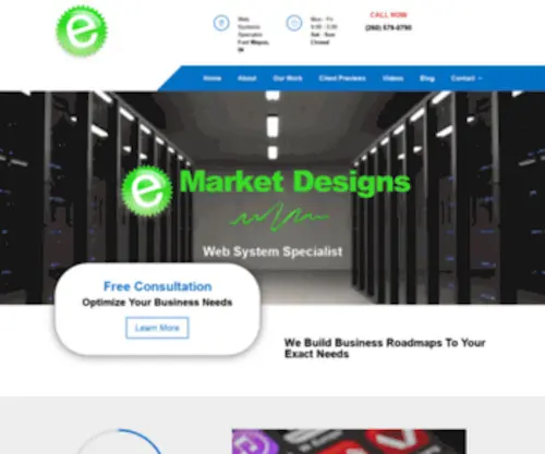 Emarketdesigns.com(Web Design Fort Wayne) Screenshot