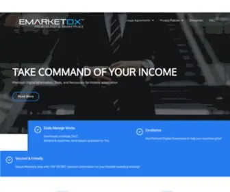 Emarketdx.com(Premium Digital Marketplace) Screenshot