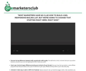 Emarketersclub.com(Email Marketing Tips) Screenshot
