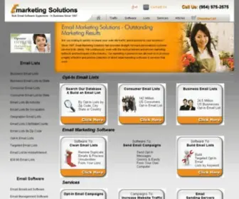 Emarketing-Matrix.com(Bulk Email Software Superstore) Screenshot