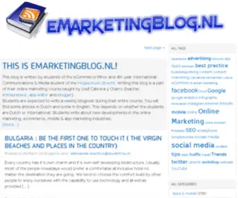 Emarketingblog.nl(Cabrera y Charro (docent)Emarketingblog) Screenshot