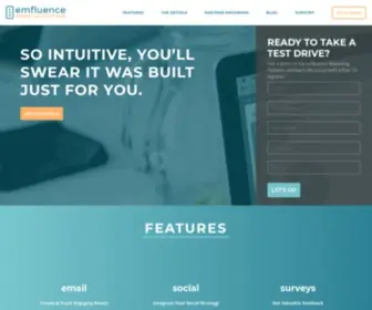 Emarketingplatform.com(The emfluence Marketing Platform) Screenshot