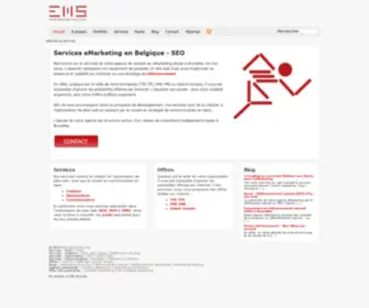 Emarketingservices.be(Services eMarketing en Belgique (SEO)) Screenshot