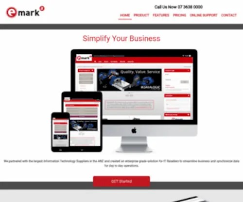 Emarkit.com.au(Emark Systems) Screenshot