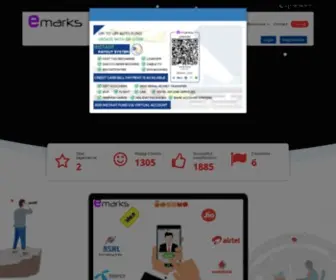 Emarks.in(Multi Recharge Software. Emarks Network) Screenshot