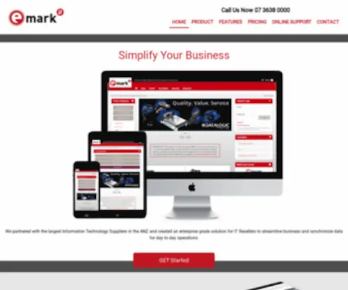 Emarksystems.com.au(Emark Systems) Screenshot