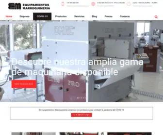 Emarroquineria.com(Equipamiento Marroquinería) Screenshot
