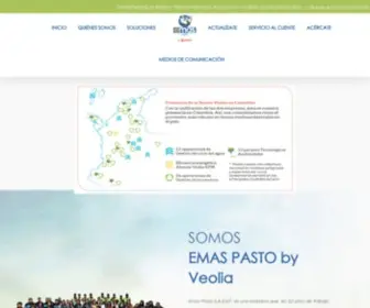Emaspasto.com.co(EMAS) Screenshot