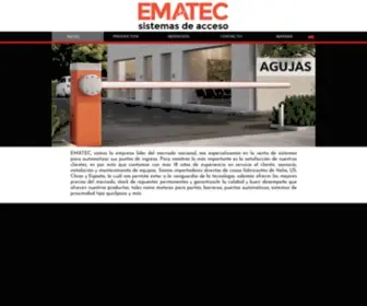 Emateccr.com(Sistemas de AccesoINICIO) Screenshot