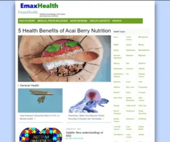 Emaxhealth.com(Health knowledge and news provided by doctors) Screenshot