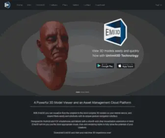 EMB3D.com(Emb3D) Screenshot