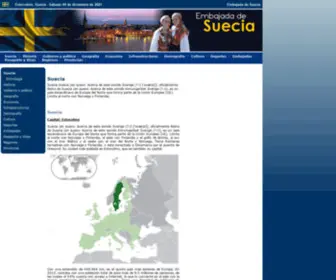 Embajadadesuecia.org(Embajada de Suecia) Screenshot