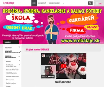 Embalaje.sk(Obalové materiály) Screenshot