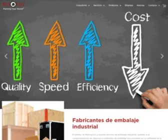 Embamat.com(Fabricantes de Embalaje Industrial) Screenshot