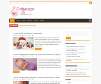 Embarazosi.com(Blog sobre maternidad y) Screenshot