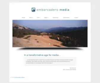 Embarcaderopublishing.com(Embarcadero Media) Screenshot