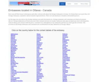 Embassy-Ottawa.com(Embassy in Ottawa) Screenshot